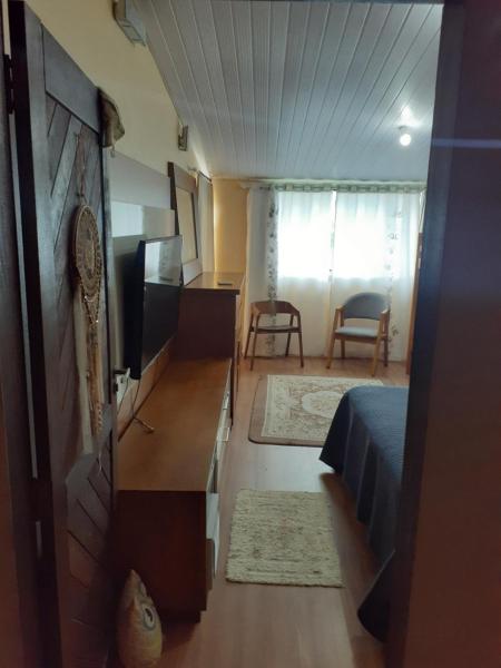 Na zdjęciu widoczny jest obiekt Kitinete Ubatuba vista mar położony w mieście São Francisco do Sul.