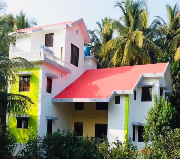 Na fotografii je vidět objekt Yogiraj HomeStay - Tarkarli-Malvan nacházející se ve městě Malvan.