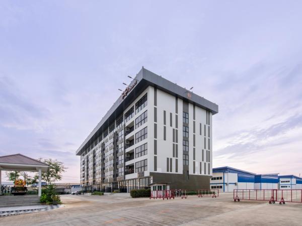 Auf dem Foto ist das Objekt PP Residence Bangbuathong พีพี เรสซิเดนซ์ บางบัวทอง in der Stadt Ban Lam Ri zu sehen.