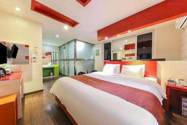 A la foto es mostra l'objecte Hidden Hotel Jeonju situat a la ciutat de Haga-ri.