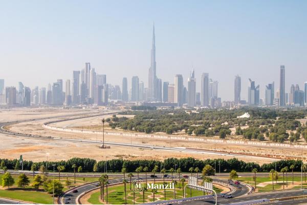 A la foto es mostra l'objecte Manzil - 1BR Apartment in Farhad Aziz Residence with Burj View situat a la ciutat de Dubai.