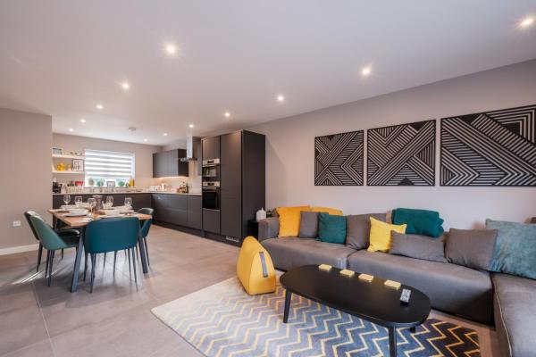 På billedet ses objektet 'LUCKY13' Modern Living on the Yorkshire Wolds Way beliggende i byen Brough.