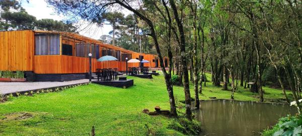 A la foto es mostra l'objecte Cabanas Loft Paraíso situat a la ciutat de Gramado.