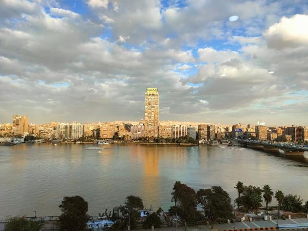A la foto es mostra l'objecte شقة فندقية علي النيل situat a la ciutat de El Caire.