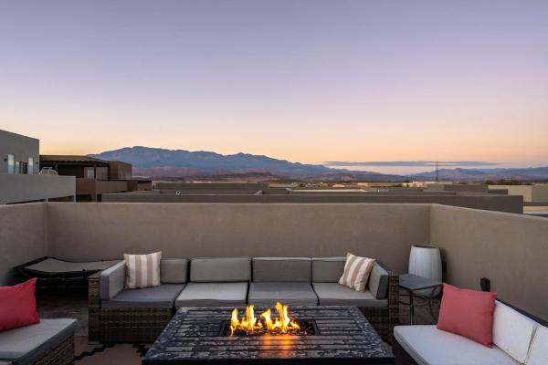 A la foto es mostra l'objecte The Hideout at Sand Hollow Resort situat a la ciutat de Hurricane.