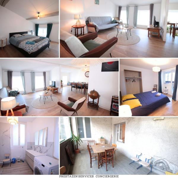 Logement Neuf "Meuse" - Hyper Centre - Parking Proche - Proche Gare - 4 Chambres - Terrasse Couverte - Wifi ! Géré Par Prestazen'services - Meuse