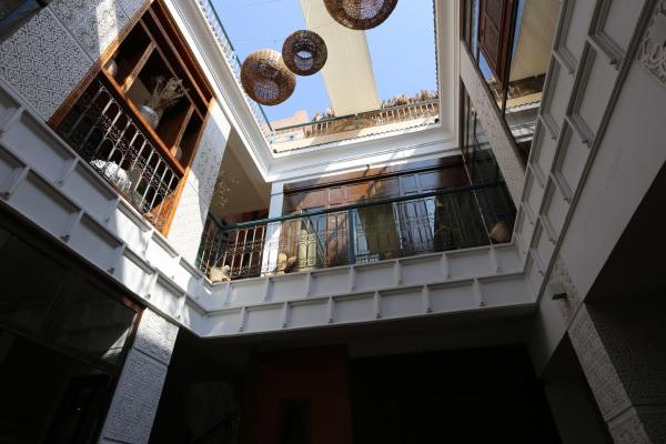 En la foto se muestra el objeto Riad Ambre et Jasmin ubicado en la ciudad de Marrakech.