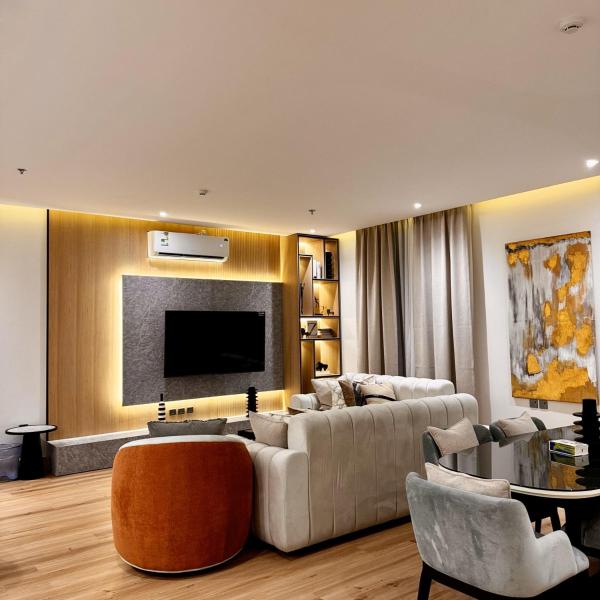 A la foto es mostra l'objecte Luxury Smart Apartment A11 situat a la ciutat de Riad.