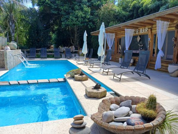 The photo shows the Pualy Resort & Spa located in the city of Belén de Escobar.