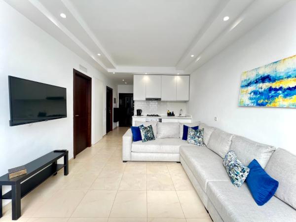 På billedet ses objektet Blue Wave Apartment beliggende i byen Martil.