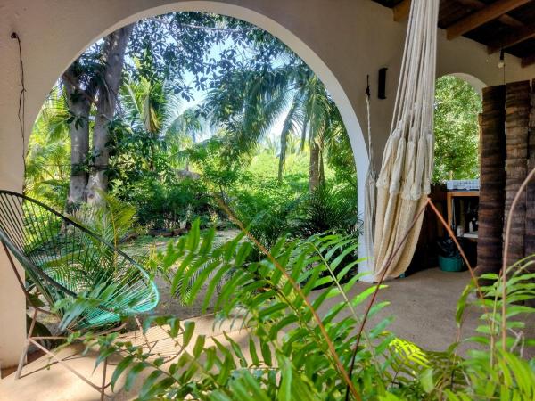 A la foto es mostra l'objecte Casa pájaros- Habitacion Quetzal situat a la ciutat de Troncones.