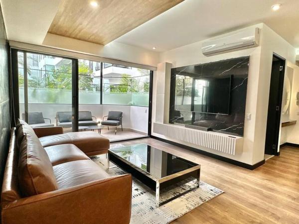 A la foto es mostra l'objecte Deluxe Apartment in San Isidro situat a la ciutat de Lima.