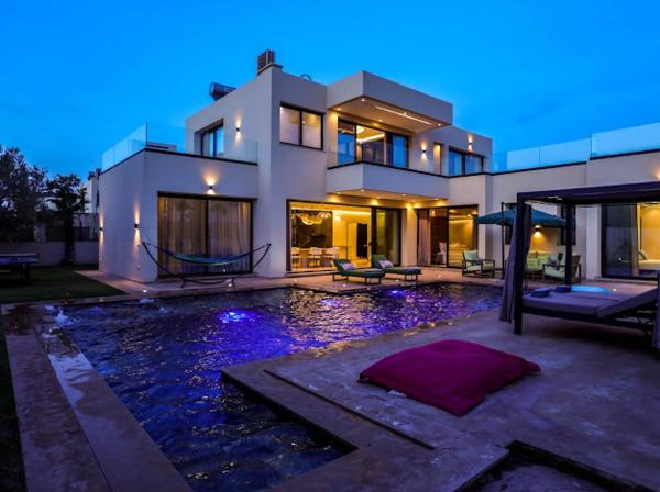 Na fotografii je vidět objekt VILLA Wa EXCLUSIVE MARRAKECH nacházející se ve městě Marakéš.