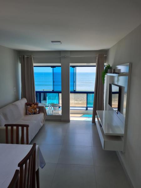 A la foto es mostra l'objecte Frente mar com 3 quartos! situat a la ciutat de Itapema.