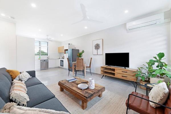 A la foto es mostra l'objecte 'Tres Botanica' Nightcliff Escape for Groups, Three Adjacent Apartments situat a la ciutat de Nightcliff.