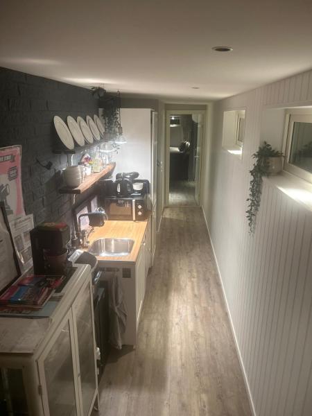 På bildet vises objektet Stockholms home away from home som ligger i byen Fisksätra.