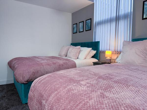 På billedet ses objektet Newport En-suite Rooms Middlesbrough Centre beliggende i byen Middlesbrough.