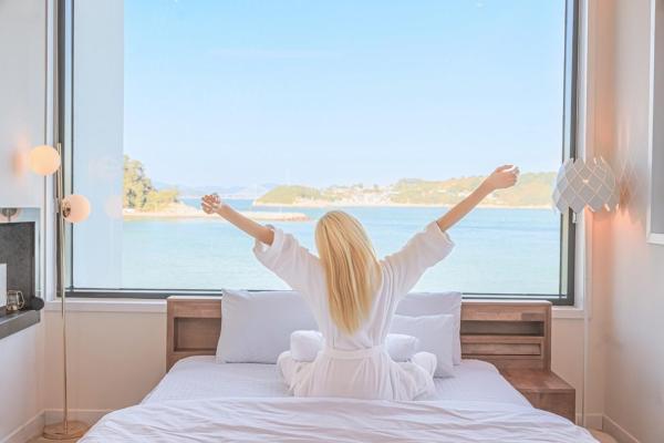 A la foto es mostra l'objecte Geoje Dream Angel Pool Villa situat a la ciutat de Geoje.