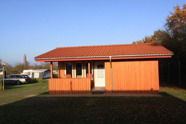 A la foto es mostra l'objecte Ferienhaus 4 Campingpark Waldesruh situat a la ciutat de Behrensdorf.