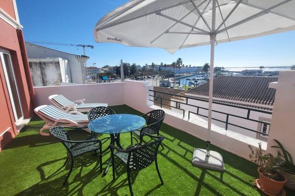 Na fotografii je vidět objekt Sea View Apartment Faro nacházející se ve městě Faro.