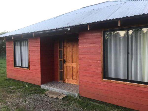 På bilden syns objektet Casa ñancul, villarrica som ligger i staden Voipire.