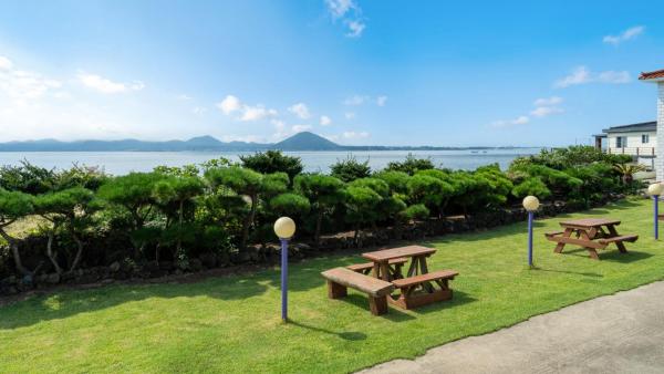 På billedet ses objektet jeju udo haneuli pension beliggende i byen Chŏnhŭl.