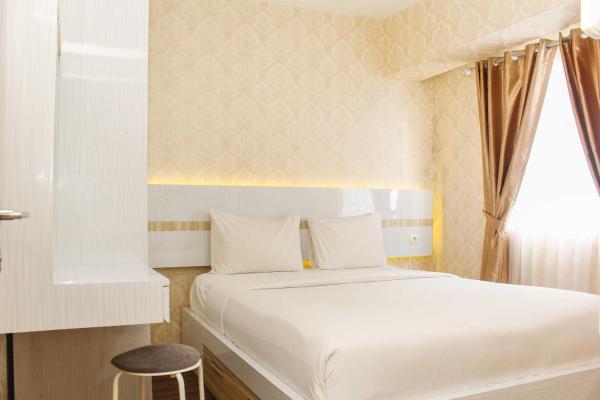 Na fotografii je vidět objekt Comfort Living 1BR at Grand Sentraland Karawang Apartment By Travelio nacházející se ve městě Jaken 1.