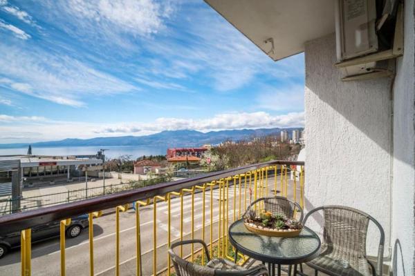 A la foto es mostra l'objecte Apartment Slava situat a la ciutat de Rijeka.