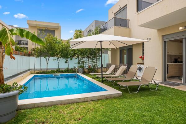 Park And Sea View Villa With Private Pool 2 - Chania