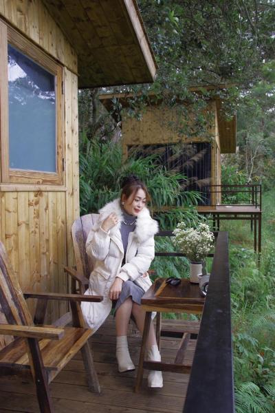 På bildet vises objektet Ajisai Glamping som ligger i byen Ðinh An (2).