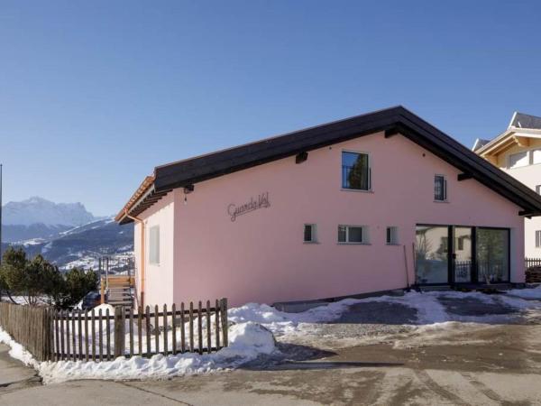 The photo shows the Apartment Guarda Val Müller Lärchensitz by Interhome located in the city of Lenz.