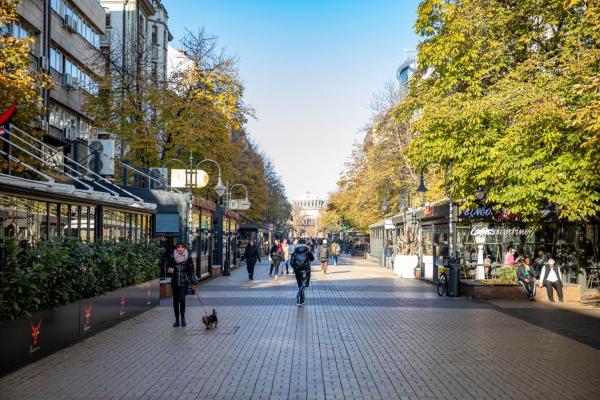 På billedet ses objektet Sofia Center - Vitoshka apartment beliggende i byen Sofia.