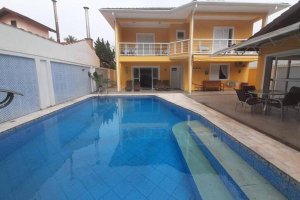 På billedet ses objektet Casa de Praia com 5 suítes - Módulo 28, Riviera de São Lourenço beliggende i byen Bertioga.