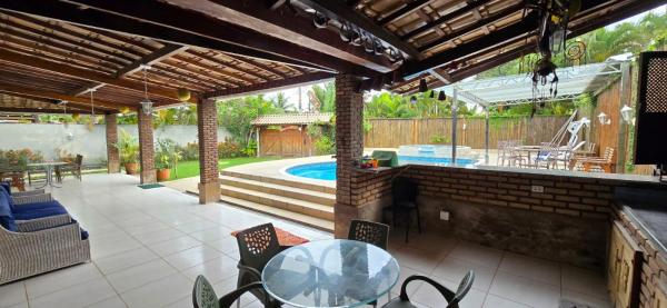 A la foto es mostra l'objecte Casa Praia Completa Barra Grande Com Piscina situat a la ciutat de Marau.
