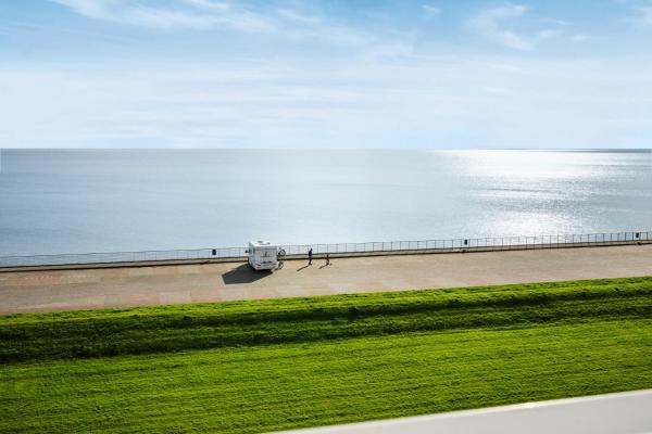 Strand-penthouse, 128 Qm, Maisonette, Parkplatz - Butjadingen