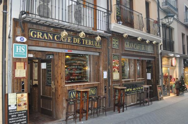 A la foto es mostra l'objecte Hostal Alcazaba situat a la ciutat de Teruel.