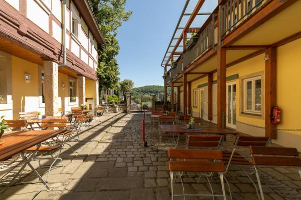 A la foto es mostra l'objecte Pension HOFZWANZIG Dresden-Laubegast situat a la ciutat de Dresden.