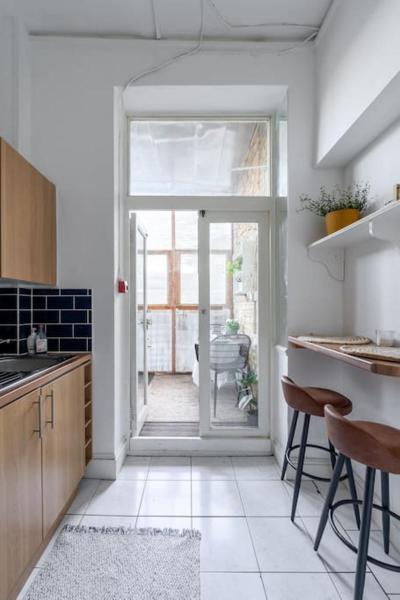 Bilde 6: Studio Flat in Victorian West Kensington Mansion with balcony