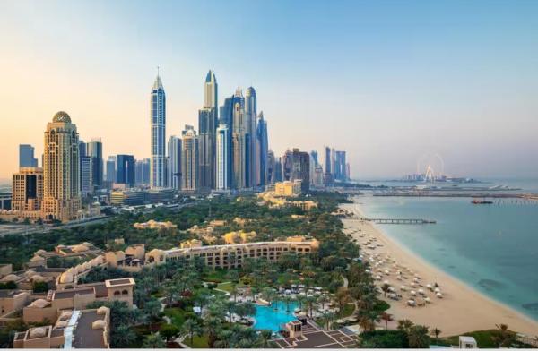 Na fotografii je vidět objekt Pleasant Stay Abu Dhabi nacházející se ve městě Abú Zabí.