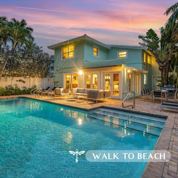 Steps To Beach, Pool, Backyard Oasis, Game Room - Fort Lauderdale, FL