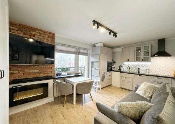 A la foto es mostra l'objecte Apartament Bursztynowa Perła situat a la ciutat de Kościelna Wieś.