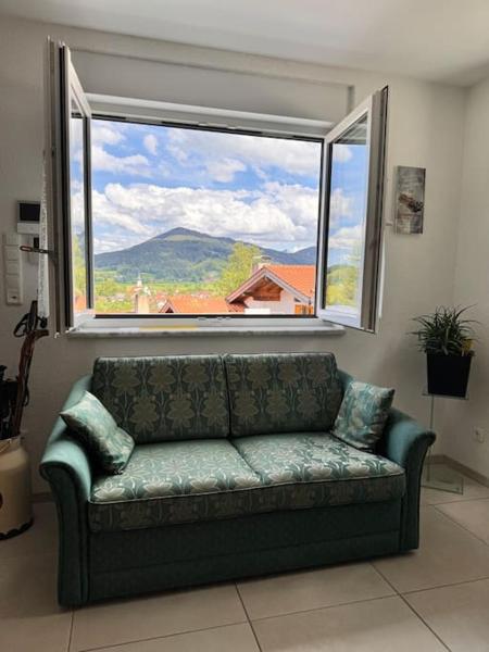 A la foto es mostra l'objecte Casa Ramona Ferienwohnung situat a la ciutat de Agatharied.