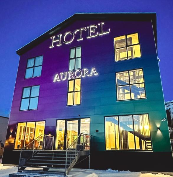 Auf dem Foto ist das Objekt Hotel Aurora in der Stadt Nuuk zu sehen.