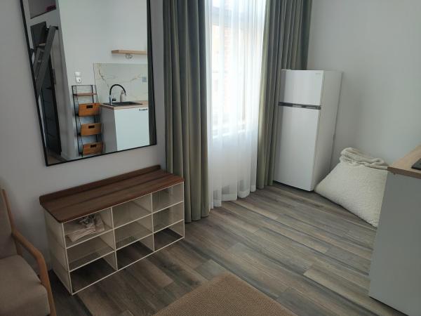 A la foto es mostra l'objecte Apartament Green situat a la ciutat de Wrocław.