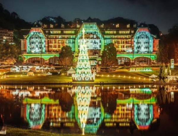 A la foto es mostra l'objecte Petrópolis APT Suíte Compacta Palácio Quitandinha situat a la ciutat de Petrópolis.