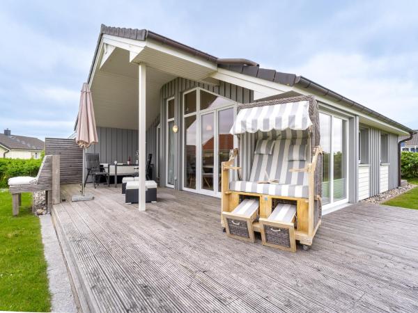 Na fotografii je vidět objekt Ferienhaus in Wesselburenerkoog nacházející se ve městě Wesselburenerkoog.