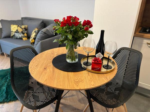 Na fotografii je vidět objekt Ami Luxury Residence VI CENTRUM - możliwość REJSU ŁODZIĄ nacházející se ve městě Iława.
