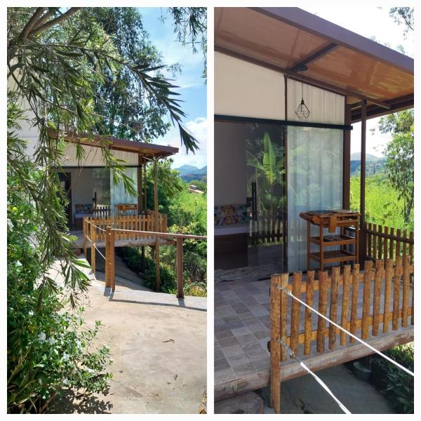 Na zdjęciu widoczny jest obiekt Loft Refugio na Serra-RJ położony w mieście Bemposta.