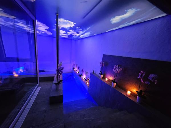 Na foto é possível ver o objeto Luxus-Wohnung mit IndoorPool localizado na cidade de Weingarten.