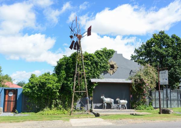 A la foto es mostra l'objecte The Goat House Cottage situat a la ciutat de Wakkerstroom.